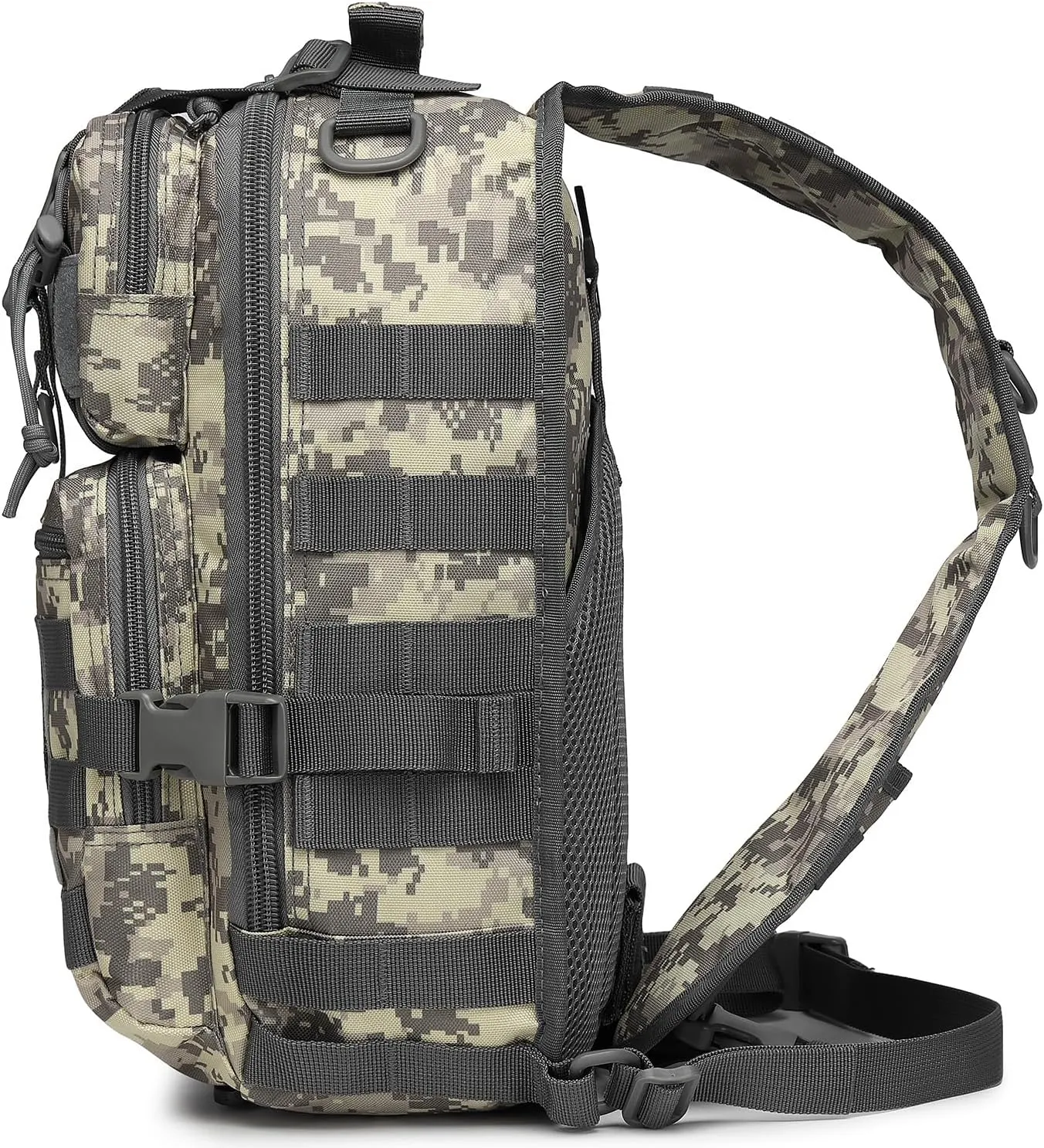 ATBP Tactical Crossbody Sling Backpack Militray Shoulder Holster Bag For Men Chest Pack Hiking Daypack 15L