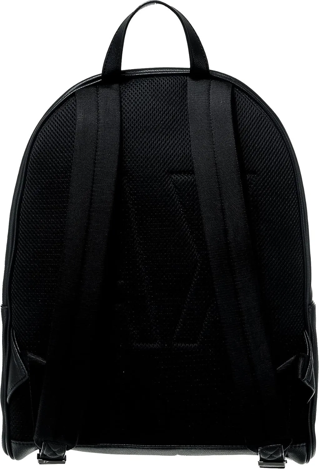A|X ARMANI EXCHANGE mens Eco-leather Backpack, Black, One Size US