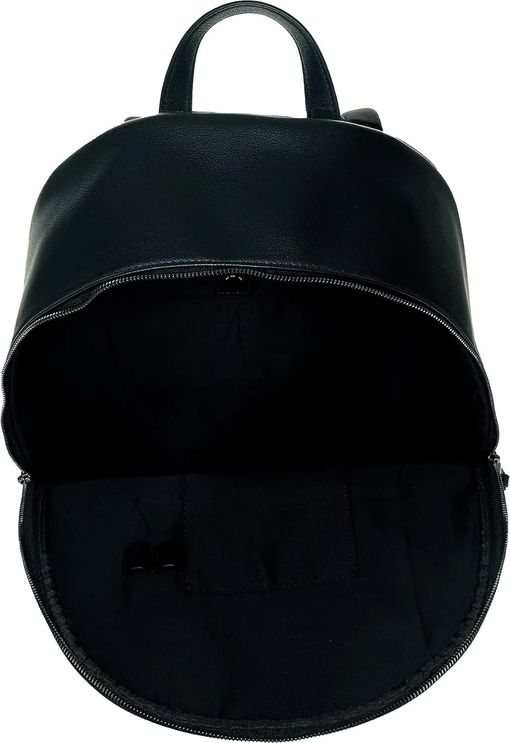 A|X ARMANI EXCHANGE mens Eco-leather Backpack, Black, One Size US