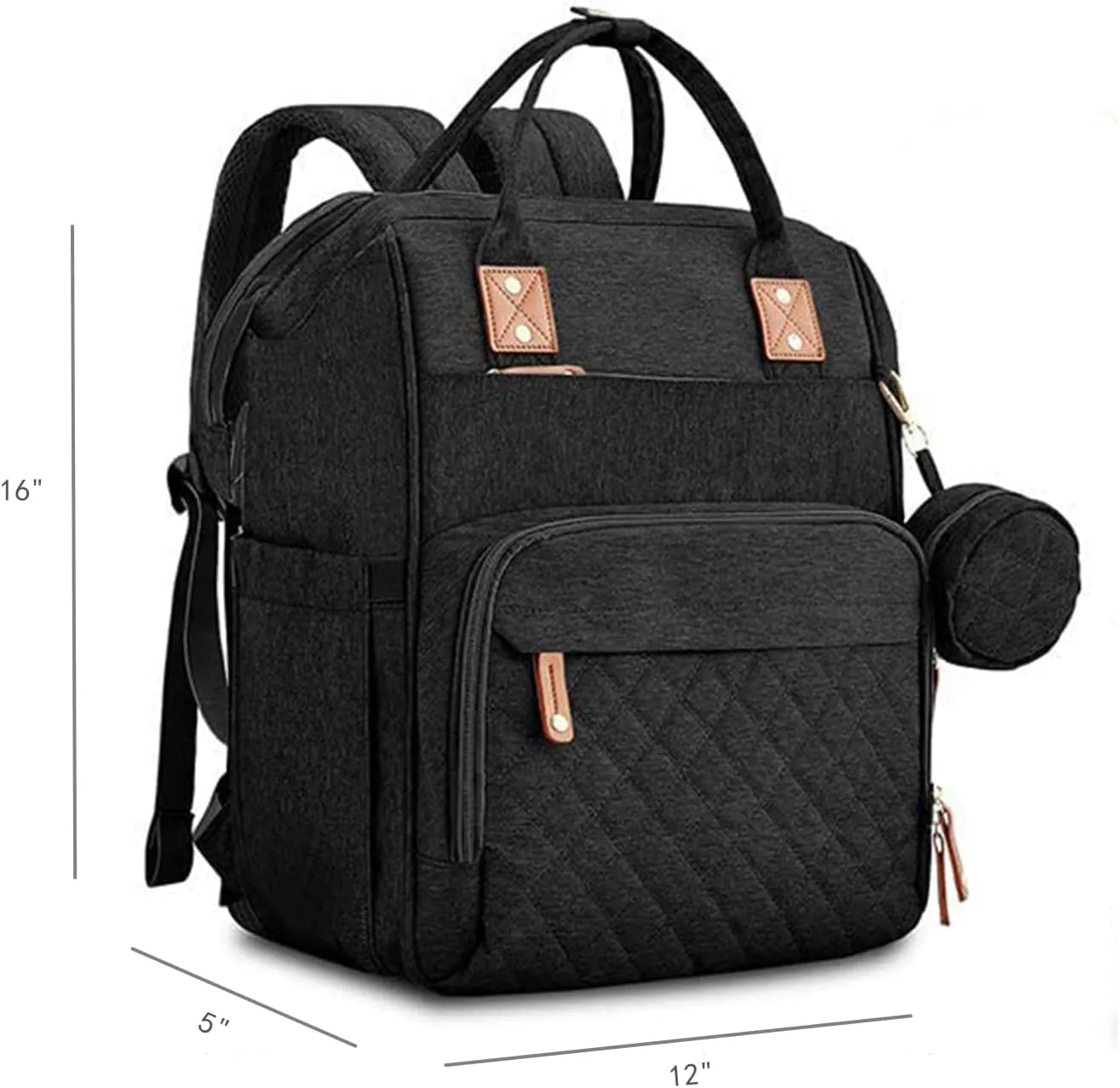 Axcone Baby Diaper Bag Backpack with Changing Pads mommy Bags Boys Girl Unisex Multifunction Travel Baby