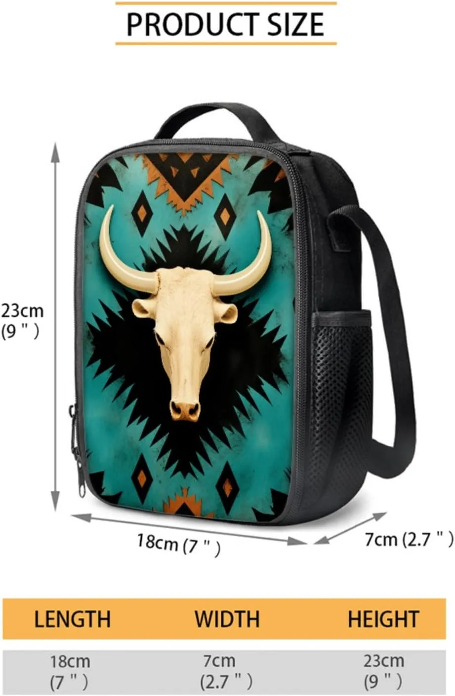 Aztec Kids 3 in 1 Backpack Set for Boys Sheepshead School Bag for 3-10 Years Children Lightweight Bookbag with Lunch Box Insulated Water Bottle for Back to Shcool Gifts
