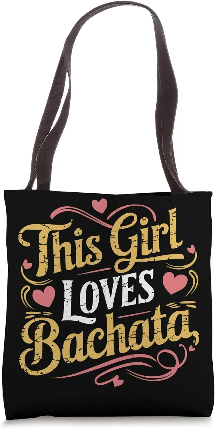 Bachata Dancing Latin Dance Dancer Bachata Dominicana Tote Bag