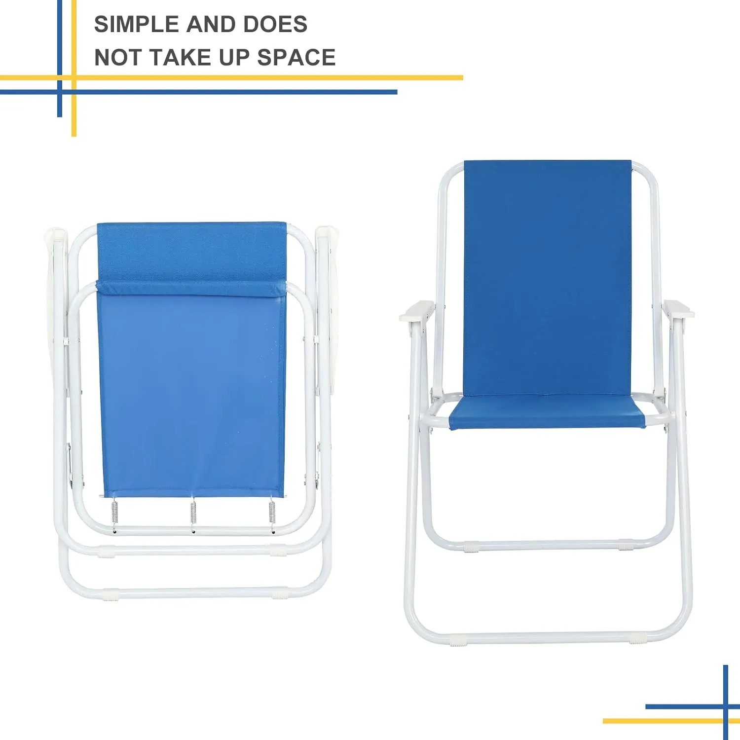 Backpack Beach Chair - Folding Camping Chair for Adults, Lightweight (Only 5 Lbs), Folds for Easy Storage, Ideal for Beach, Camping, Lawn, Festival, Travel