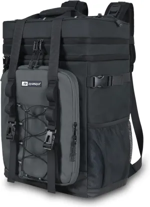 Backpack Cooler - AYAMAYA Upgrade Leakproof Cooler Backpack with Padded Top Handle, 40 Cans Large Waterproof Insulated Camping Coolers for Beach, Fishing, Picnic, Travel, BBQ