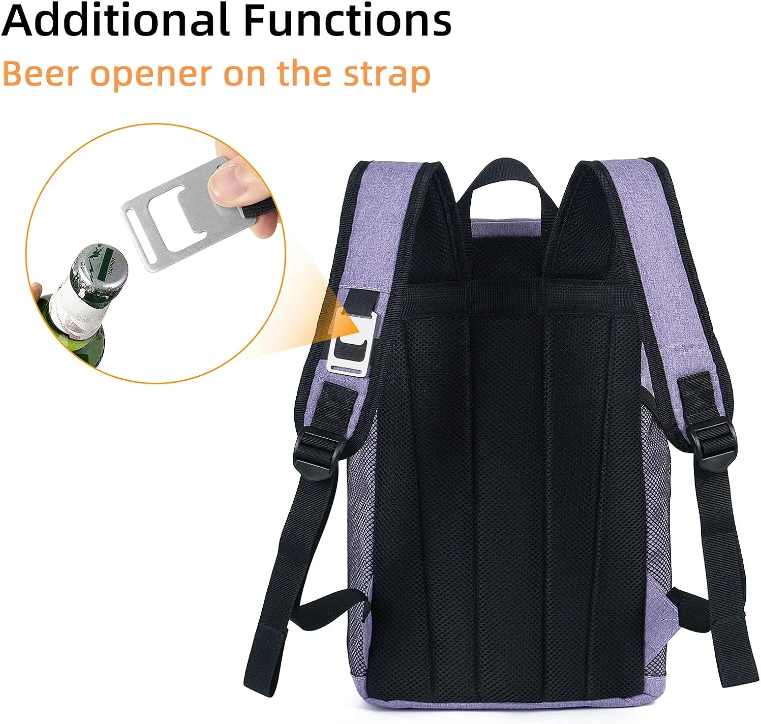 Backpack Cooler Backpack 26 Cans Insulated Leak Proof for Women Men Beach Camping Picnic Fishing Hiking Lunch Backpack Waterproof Cooler