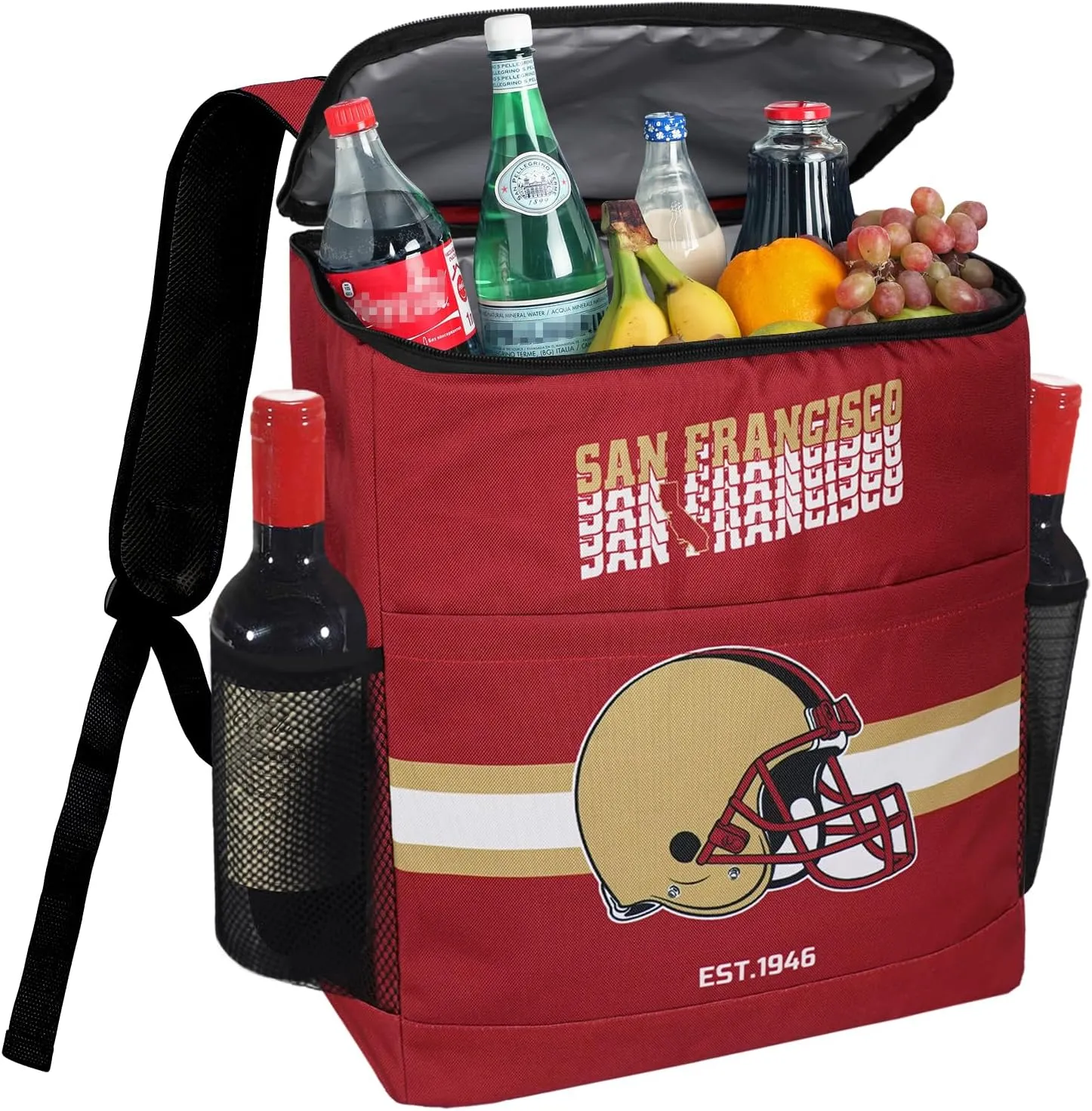 Backpack Cooler for Men - 30 Cans Beer Cooler Bag - Soft Backpack Cooler Insulated Waterproof Leak Proof
