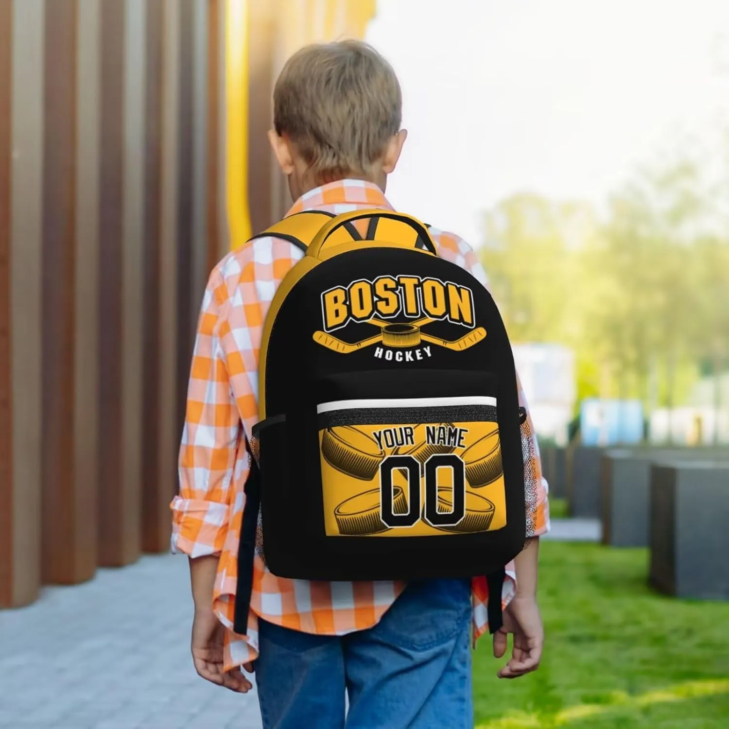 Backpack for School,16L High Capacity,Personalized Name And Number,Gift for Men.