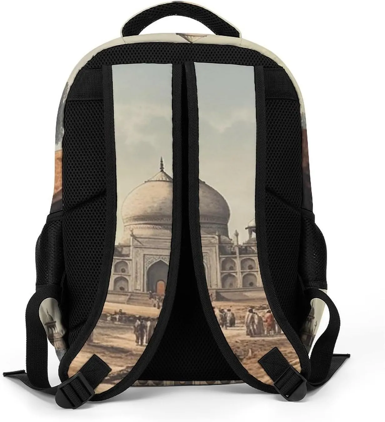 Backpack for Women Men Daypack Historical Site Painting Laptop Backpack Computer Bag Casual Nurse Bag Laptop Bag