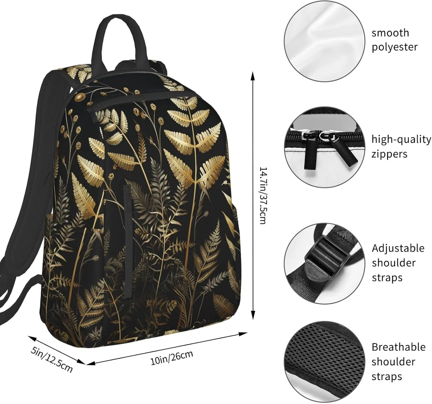 Backpack for Women Men Lightweight Casual Travel Daypack Purple Electricity Laptop Backpack Cute Work Bag, Precise Lines, One Size
