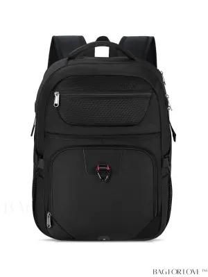 BagForLove - 17-Inch TSA-Friendly Laptop Backpack: Waterproof, USB Charging, RFID Blocking - Ideal for Travel & Business