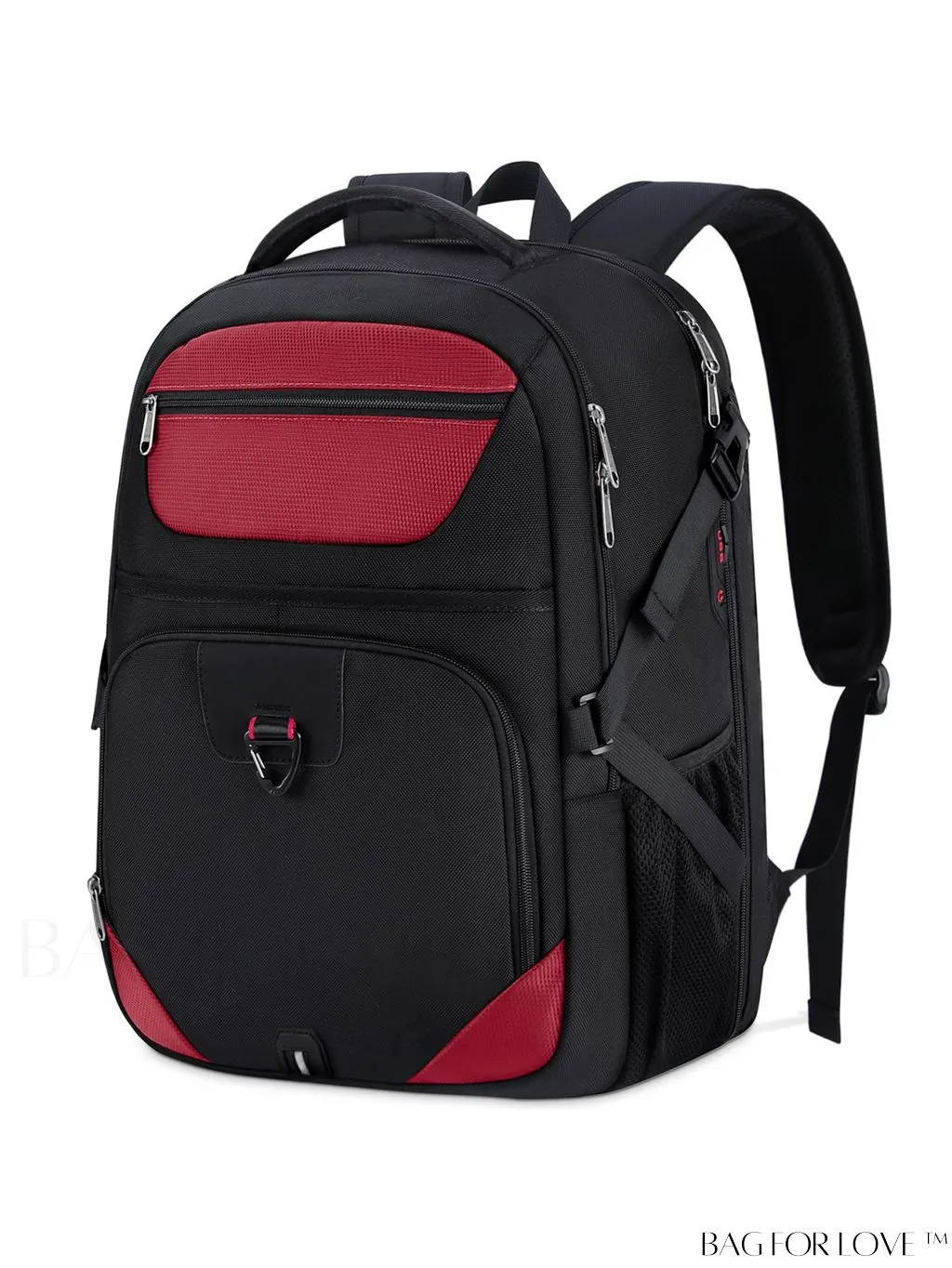 BagForLove - 17-inch TSA Friendly Laptop Backpack: Waterproof, USB Charging, RFID Blocking - Ideal for Travel & Business