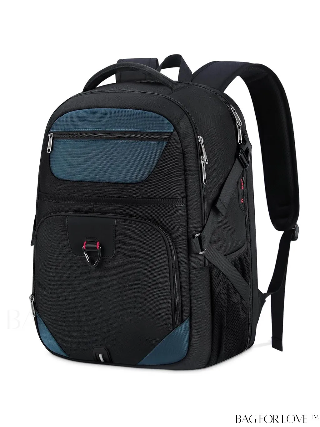 BagForLove - 17-inch TSA Friendly Laptop Backpack: Waterproof, USB Charging, RFID Blocking - Ideal for Travel & Business