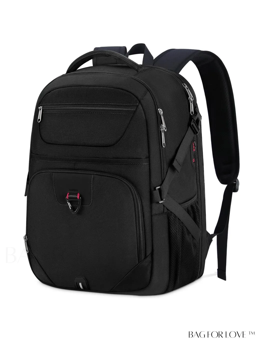 BagForLove - 17-inch TSA Friendly Laptop Backpack: Waterproof, USB Charging, RFID Blocking - Ideal for Travel & Business