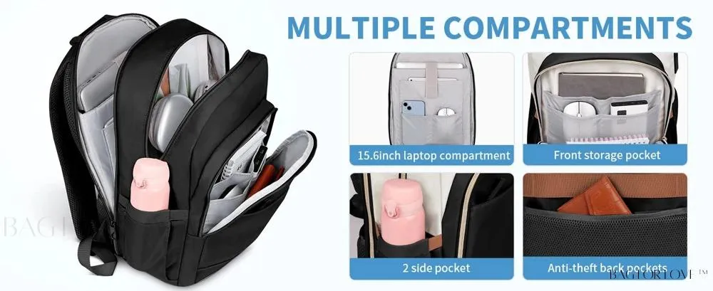 BagForLove - Premium Anti-Theft Laptop Backpack for Women on-the-Go