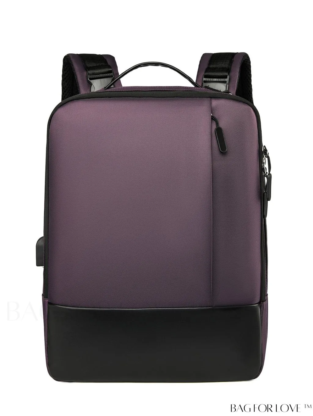 BagForLove - Professional USB Business Laptop Backpack in Solid Minimalist Design