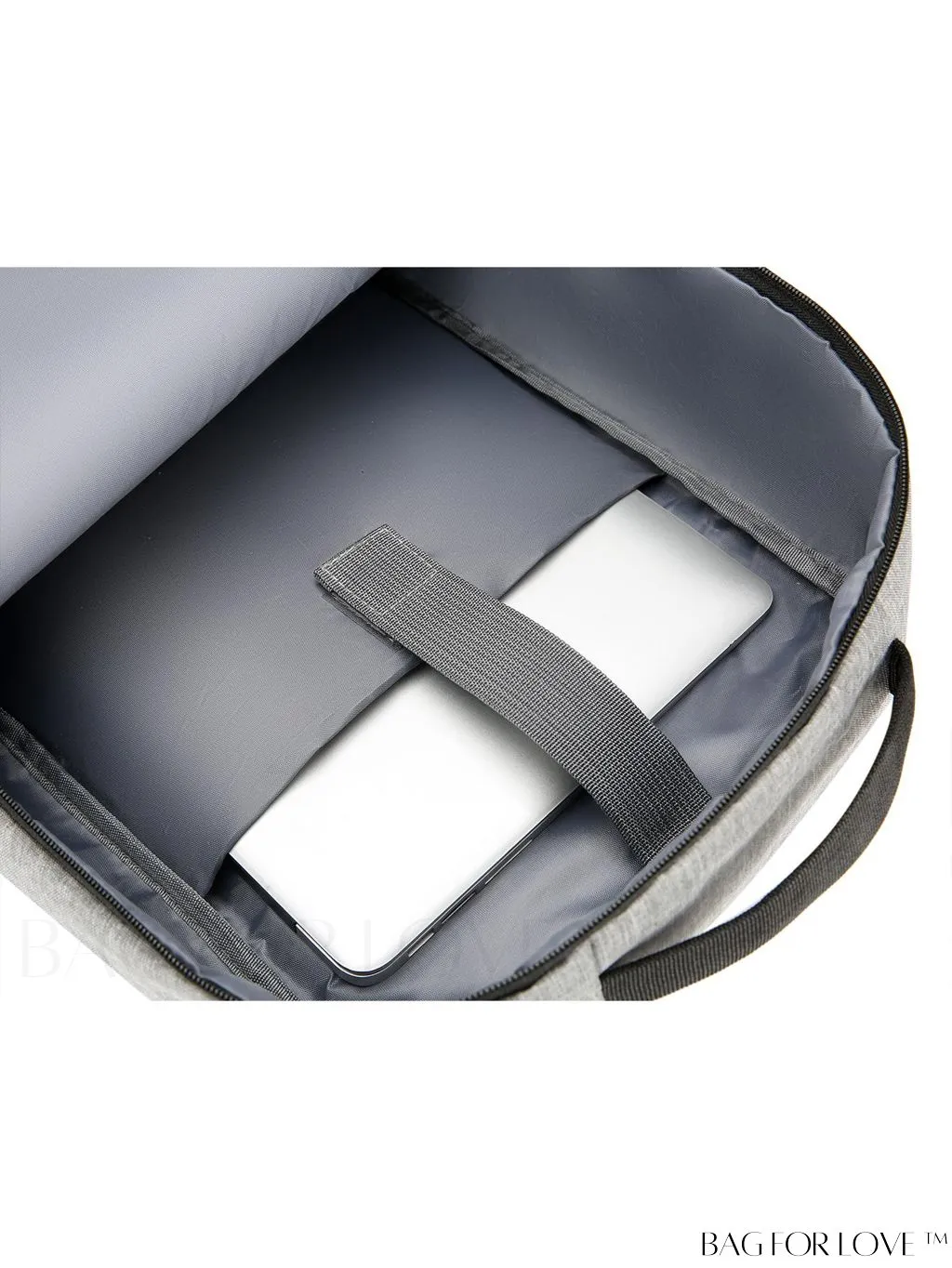 BagForLove - USB Charging Colorblock Laptop Backpack with Durable Zipper - Ideal for Work