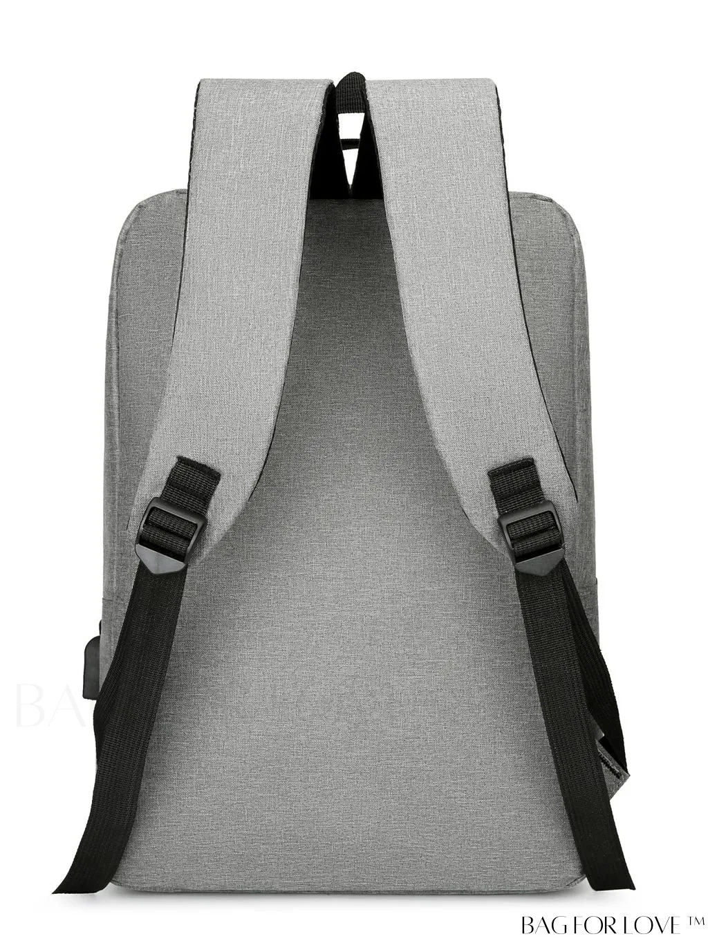 BagForLove - USB Charging Colorblock Laptop Backpack with Durable Zipper - Ideal for Work