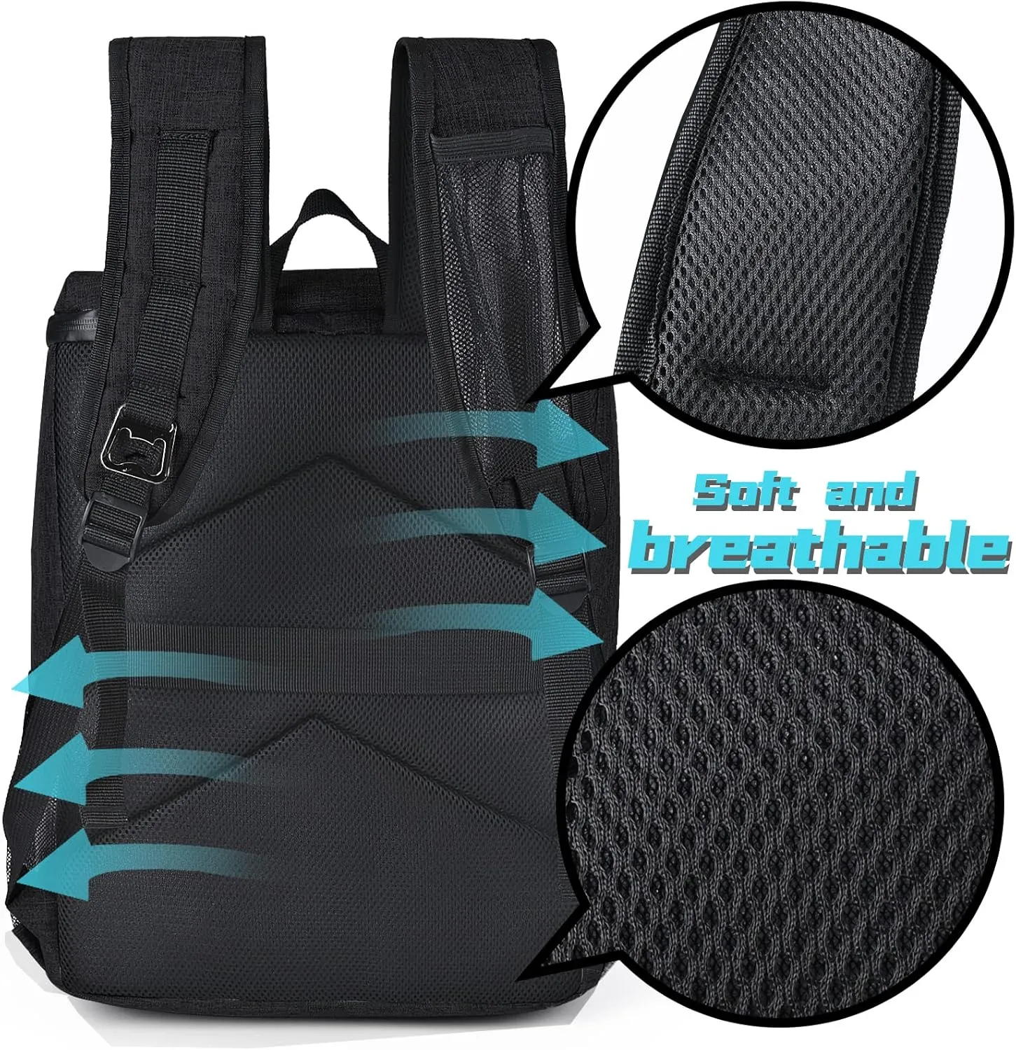 BAGLHER Cooler Backpack, Leakproof 30 Cans Backpack Cooler Insulated Soft Cooler Bag, Lightweight 25L Lunch Box Backpack Cooler Bag for Men Women Adult Camping