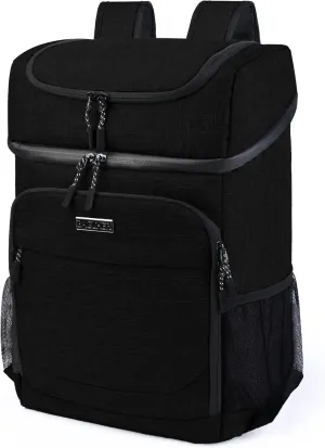 BAGLHER Lightweight Insulated Cooler Backpack - 30 Cans, Leak-Proof for Lunch, Picnic, Hiking, Camping Trips