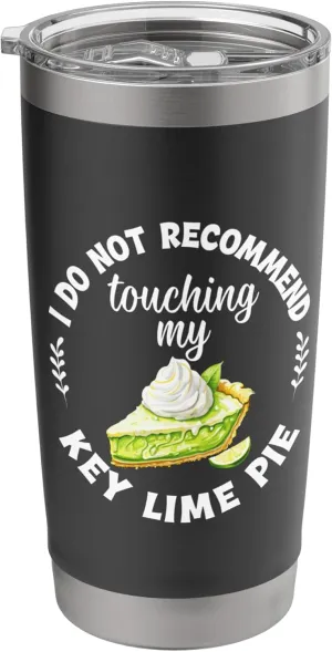 Baking Pie Dessert Lover Warning Baker Recipe Lemon Pie Stainless Steel Insulated Tumbler