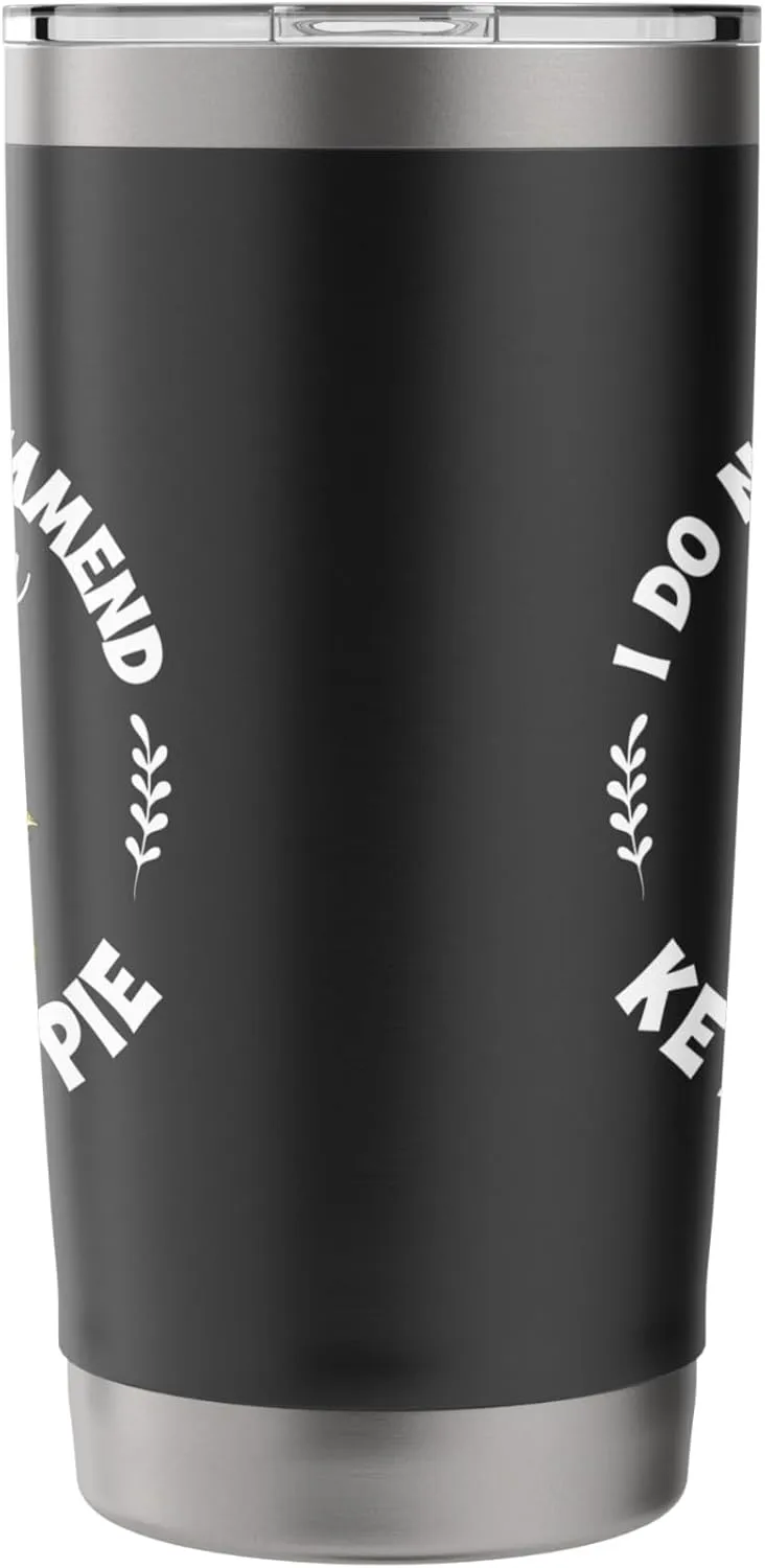 Baking Pie Dessert Lover Warning Baker Recipe Lemon Pie Stainless Steel Insulated Tumbler