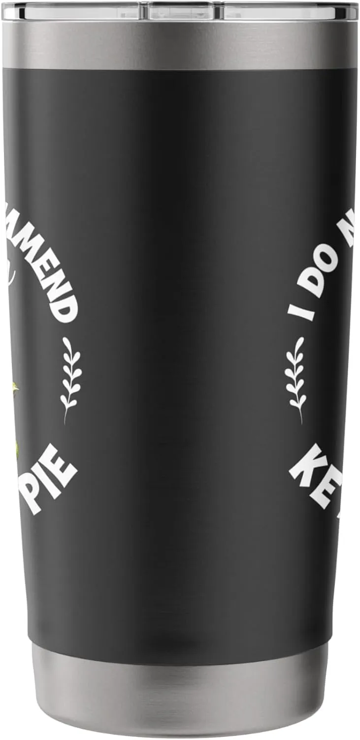 Baking Pie Dessert Lover Warning Baker Recipe Lemon Pie Stainless Steel Insulated Tumbler