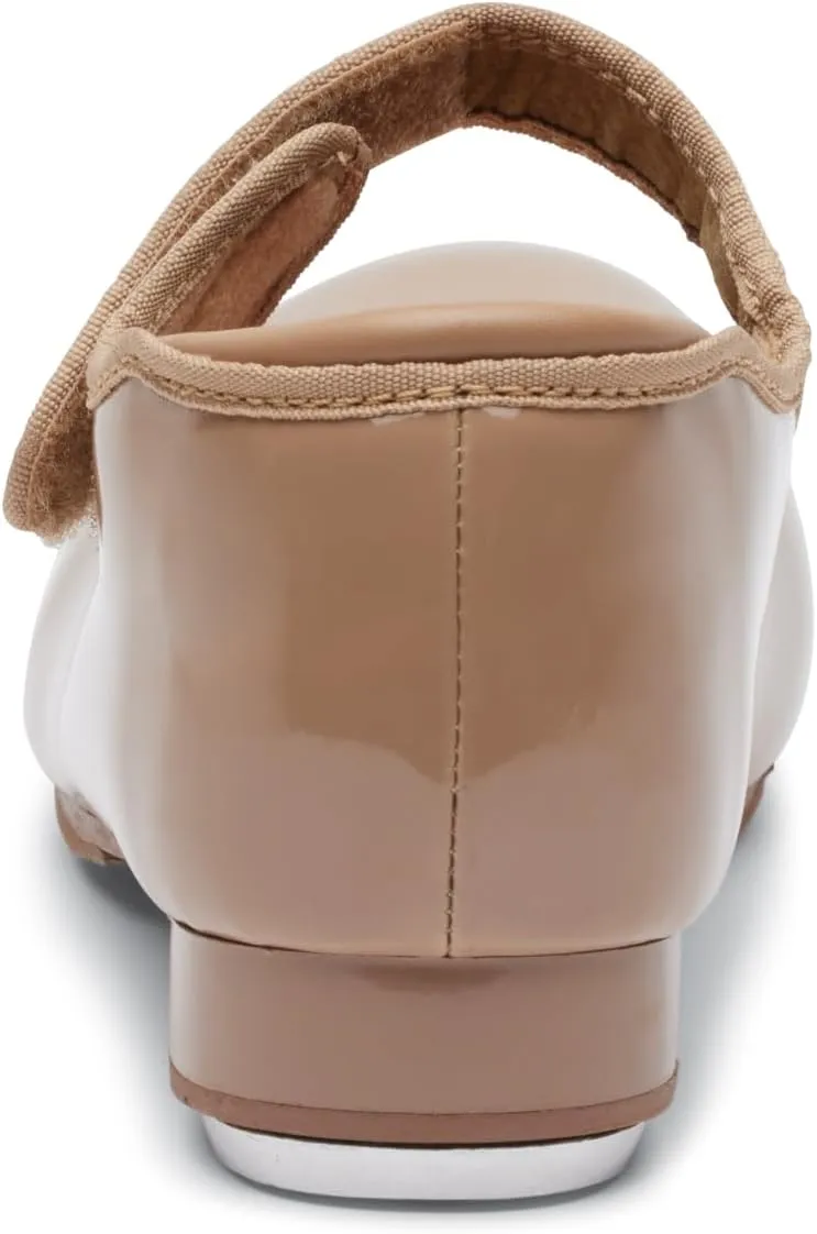 Balera No-Tie Patent Tap Shoe for Girls Perfect for Dance
