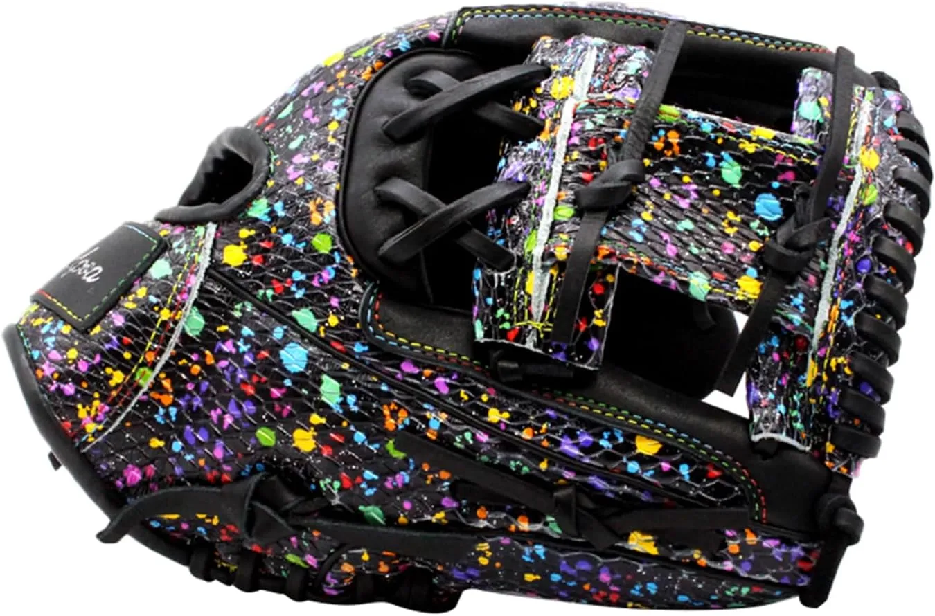 Baseball Gloves,100% American Premium KIP, Softball Mitt Glove for Adults Mens Women Youth Girl Boys Infielder Outfielder,9.5-10.5''11-11.75''12''12.5''13''14'', Right Hands Throw