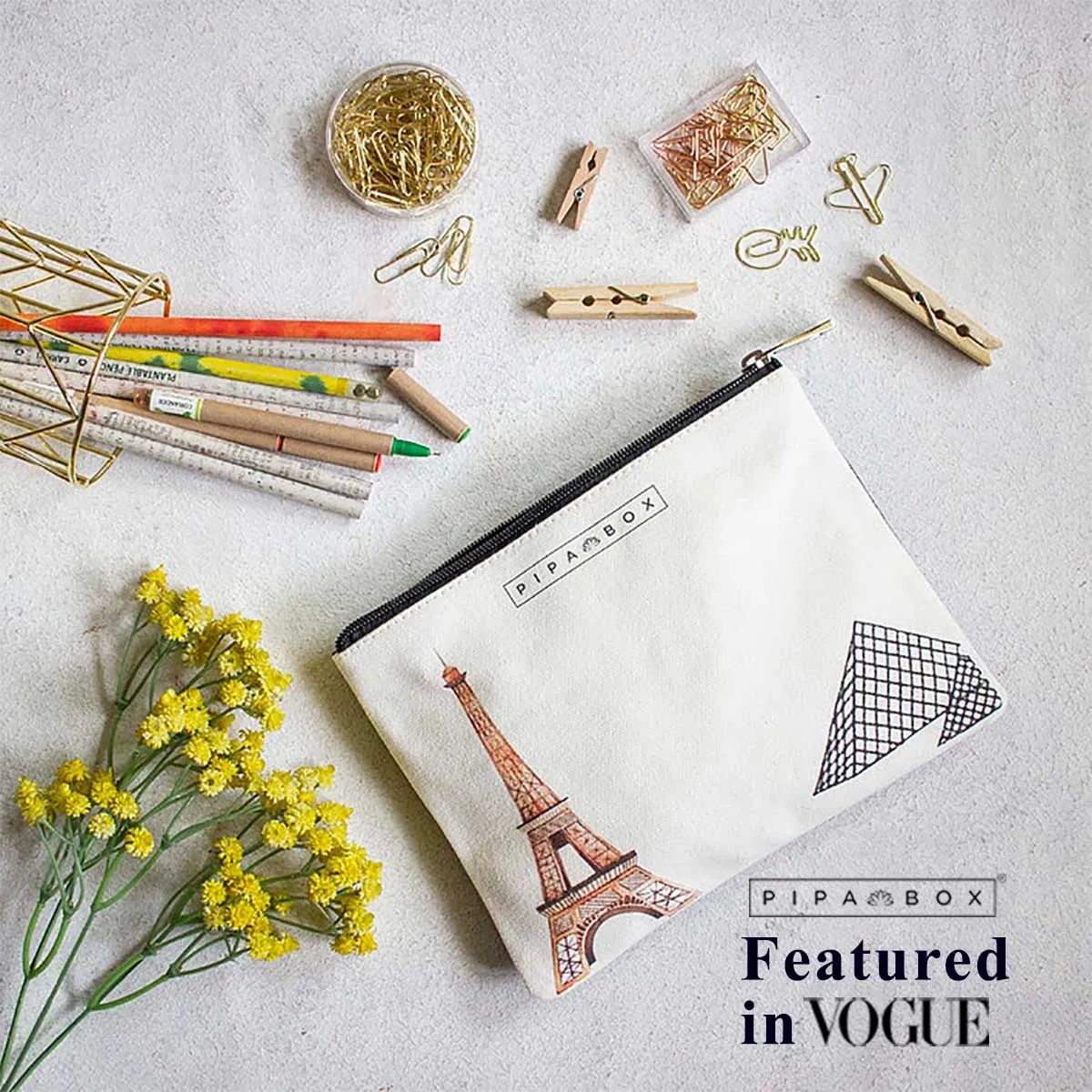 Bellisima - Canvas Pouch