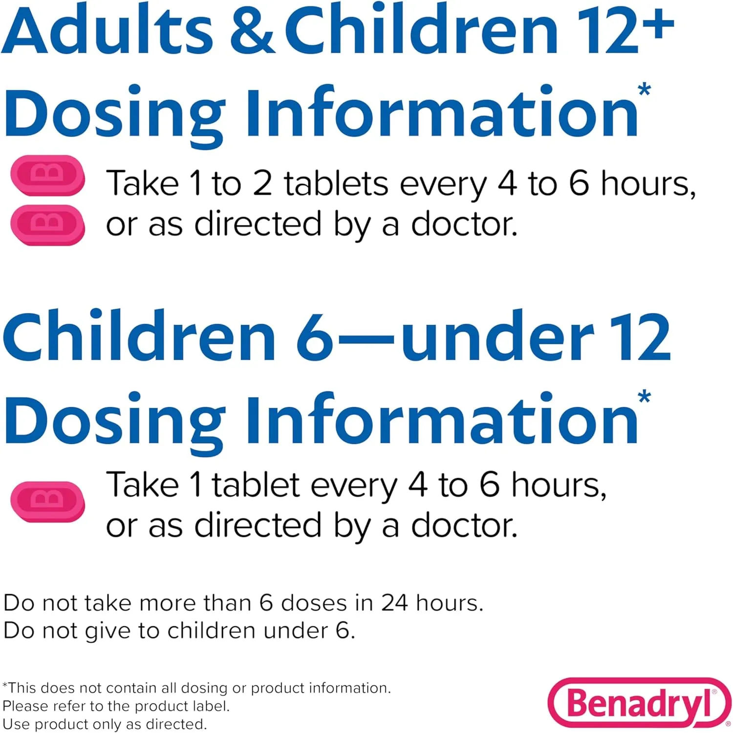 Benadryl Allergy ULTRATAB 60X2 DISPENSIT