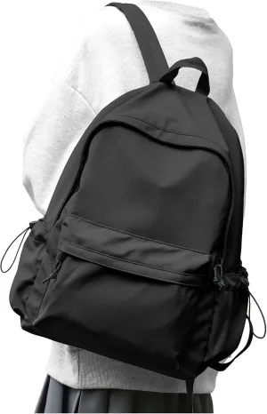 Black Backpack for Men Women Large, Gym Backpack for Women Foldable Outdoor Weekender Gym Bag, Waterproof Sports Back Pack & Dance Yoga travel Bag