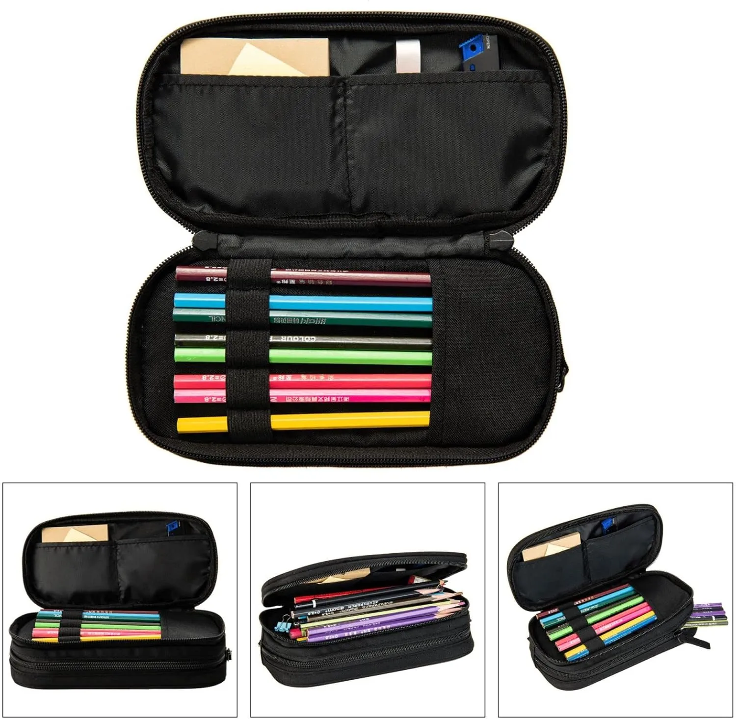 Black History Month Women Celebrate Gifts Multifunctional Pocket Backpack Crossbody Lunch Bag Pencil Case 3Pcs Set Large Capacity Backpack