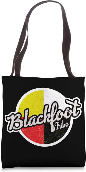 Blackfoot Medicine Wheel Native American Indian Tribe Tote Bag