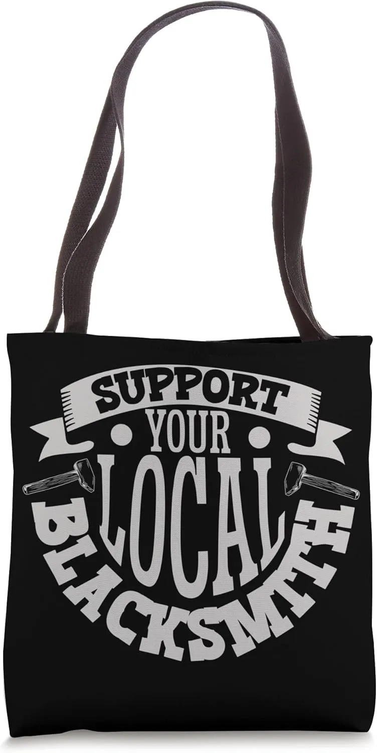 Blacksmith Metal Worker Bladesmith Metalworking Tote Bag
