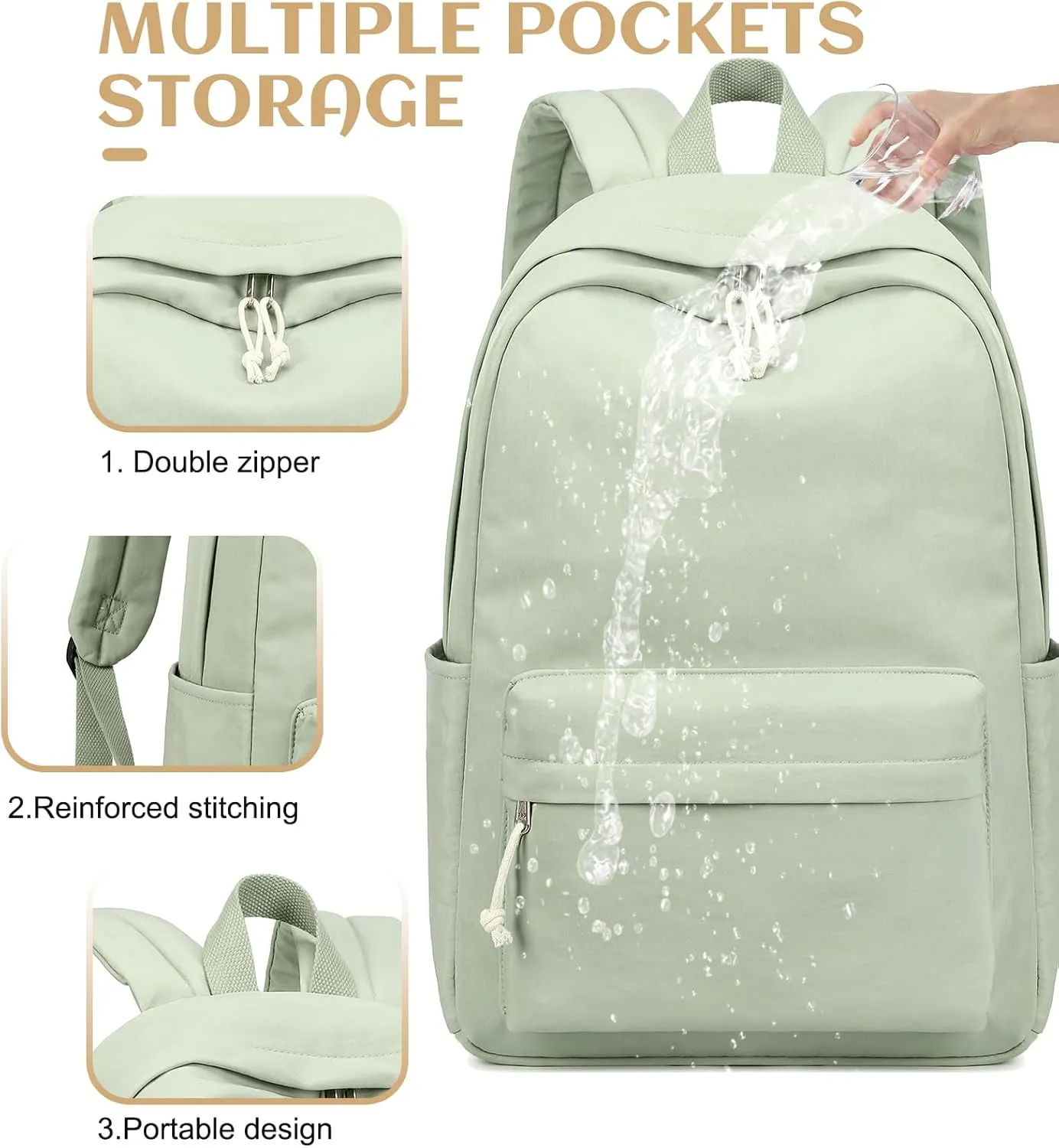Bluboon Backpack for School Kids Backpack Girls Bookbag Laptop Backpack Gifts for Women