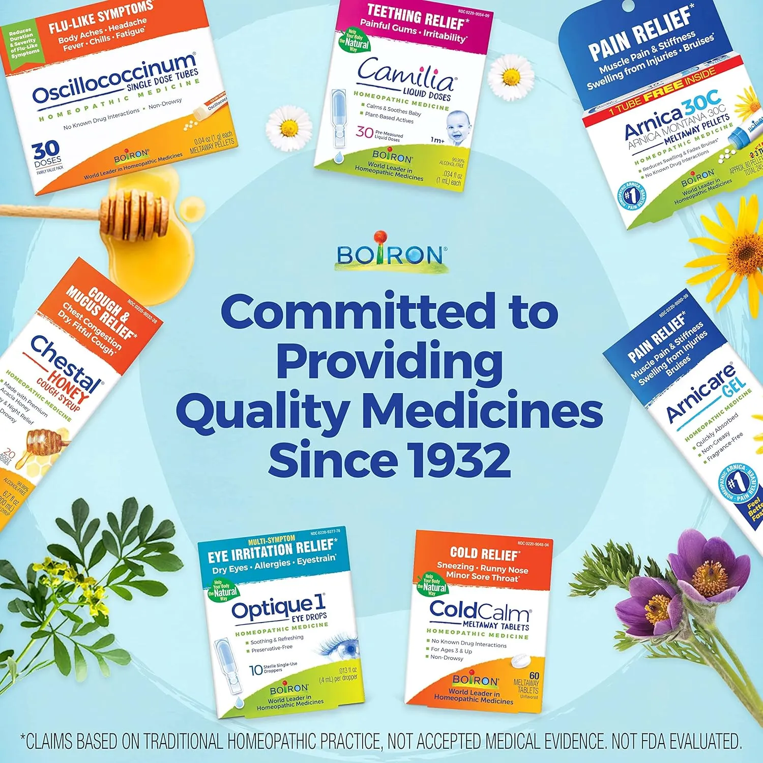 Boiron Histaminum Hydrochloricum 30C Homeopathic Medicine For Indoor Or Outdoor Allergy Relief, Hay Fever, and Hives - 3 Count (240 Pellets)
