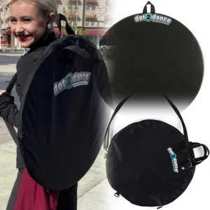 Brand Portable Dance Floor & Travel Backpack Tote Bag Set, Marley Flooring, Tap Board for Tap Dancing, Ballet Mat, Dance Competition Warm Up,Practice Pirouette,Pointe Shoes.USA Made,24 inch