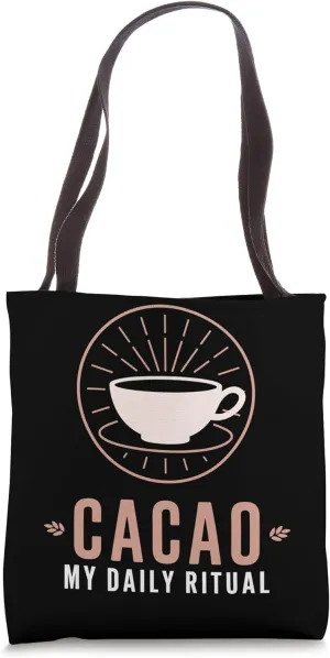 Cacao Ceremony Participant Sacred Plant Ritual Heart-Opening Tote Bag