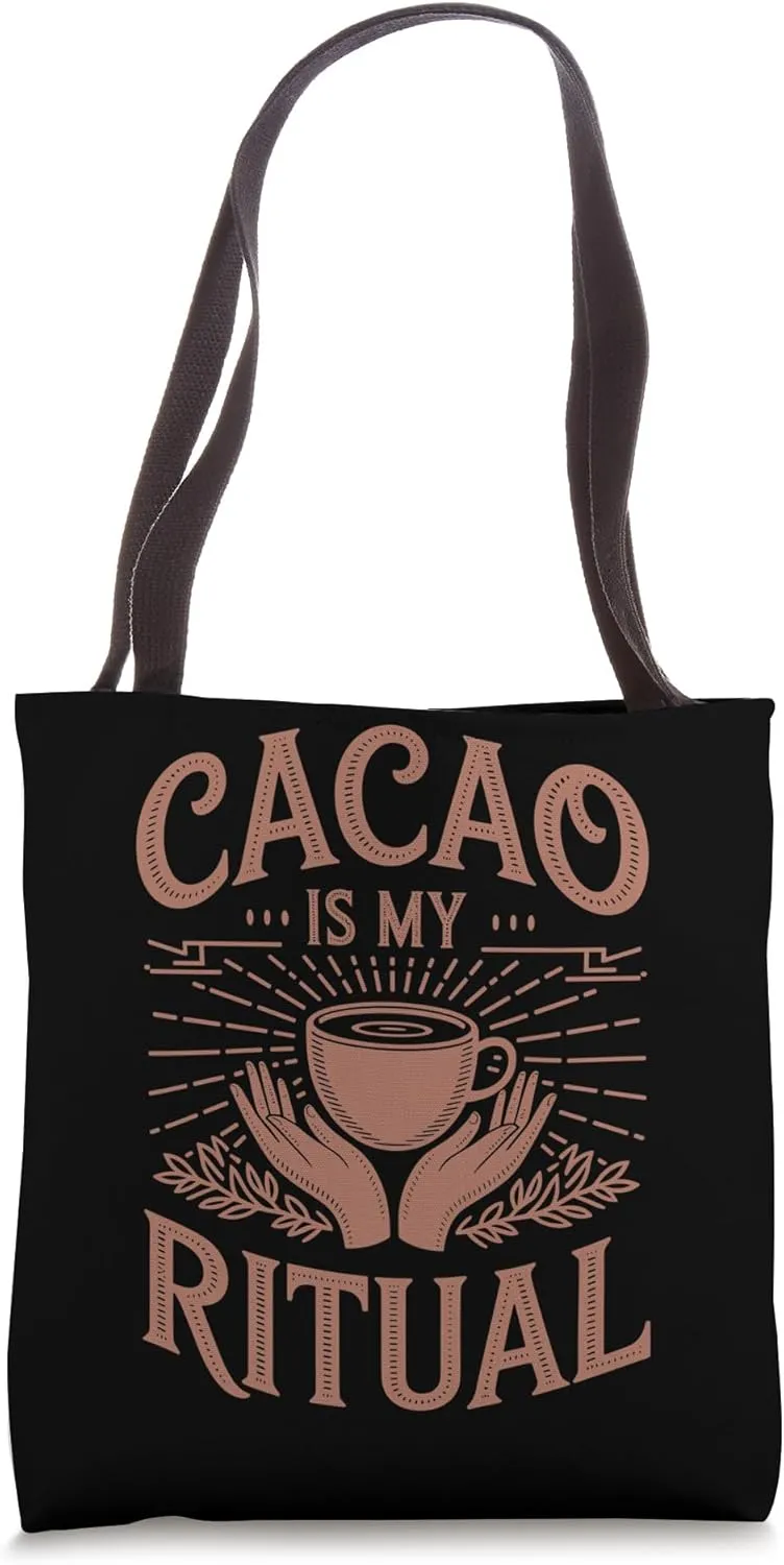 Cacao Ceremony Participant Sacred Plant Ritual Heart-Opening Tote Bag