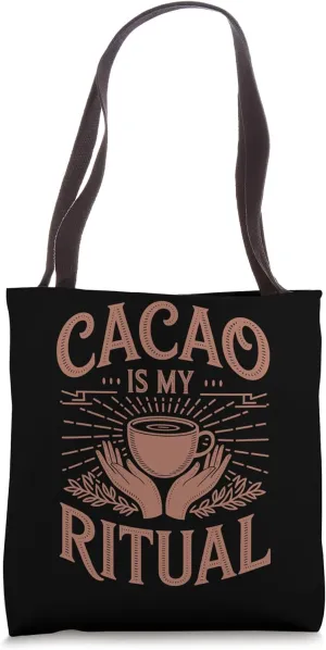 Cacao Ceremony Participant Sacred Plant Ritual Heart-Opening Tote Bag
