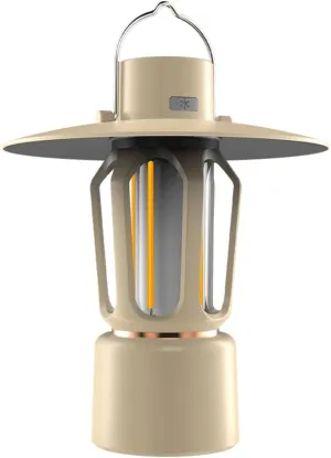 Camping Lantern COB LED Outdoor Light Portable with Stand Waterproof Hanging Tent Lamp Ideal for Hiking Emergency and Ambiance