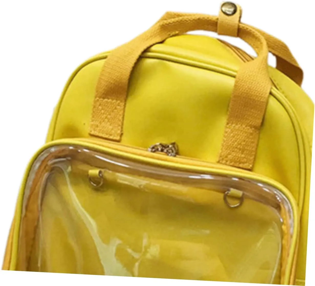 Candy Color Backpack Backpack for Shoulder Women Bag Yellow