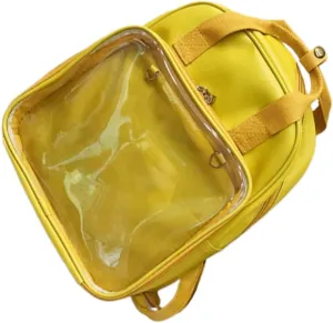 Candy Color Backpack Backpack for Shoulder Women Bag Yellow