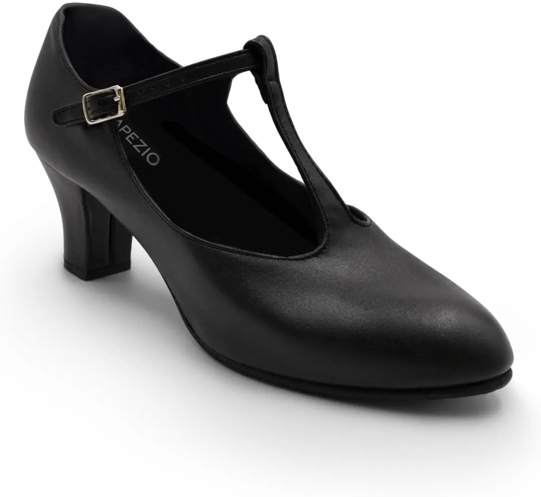 Capezio Women's Jr. Footlight T-Strap Dance Shoe