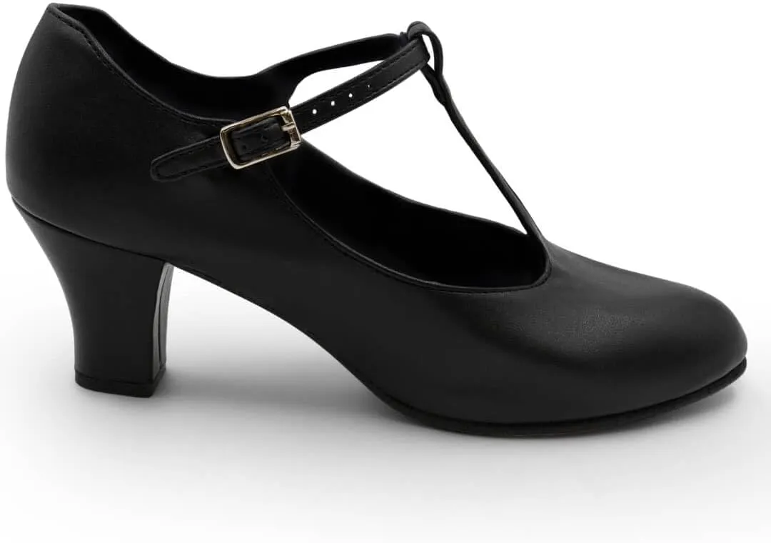 Capezio Women's Jr. Footlight T-Strap Dance Shoe