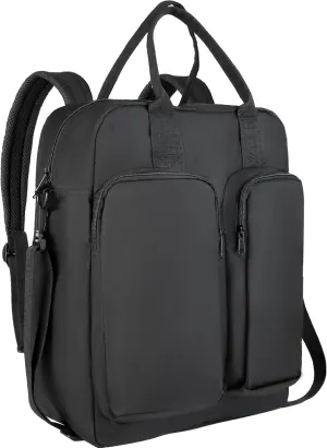 Carry on Backpack for Men Flight Approved 16.5x13x5.9(40L), Frontier Airlines Personal Item Bag Fit for 17in Laptop (Black, 17 inch)