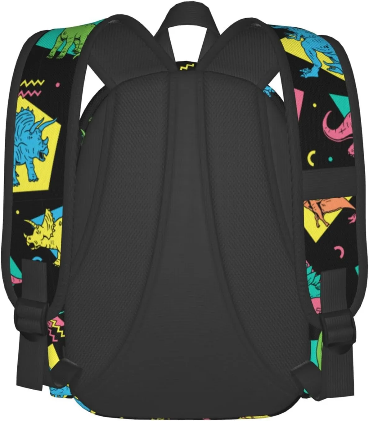 Cartoon Dinosaurs Large Capacity Backpack Lightweight Personalized Laptop Bag Tablet Travel School Bag with Multiple Pockets