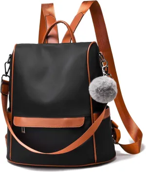 CHERUTY Women Backpack Purse Nylon Anti-theft Fashion Casual Lightweight Travel Shoulder Bag