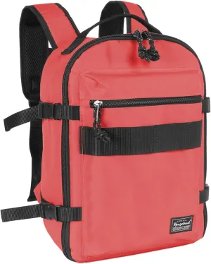 Child's Travel Backpack for Ages 3-6 | Lightweight Suitcase Style Carry-On | 10L Weekender with Tablet Sleeve & Chest Strap | Coral