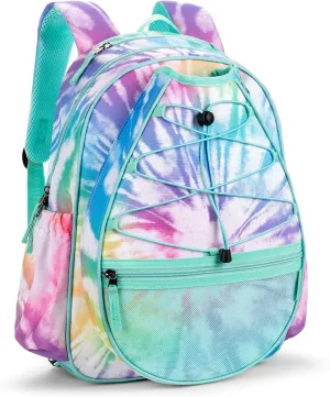 Choco Mocha Kids Tennis Bag, Kids Tennis Backpack Racket Bag, junior tennis bag 16 Inch